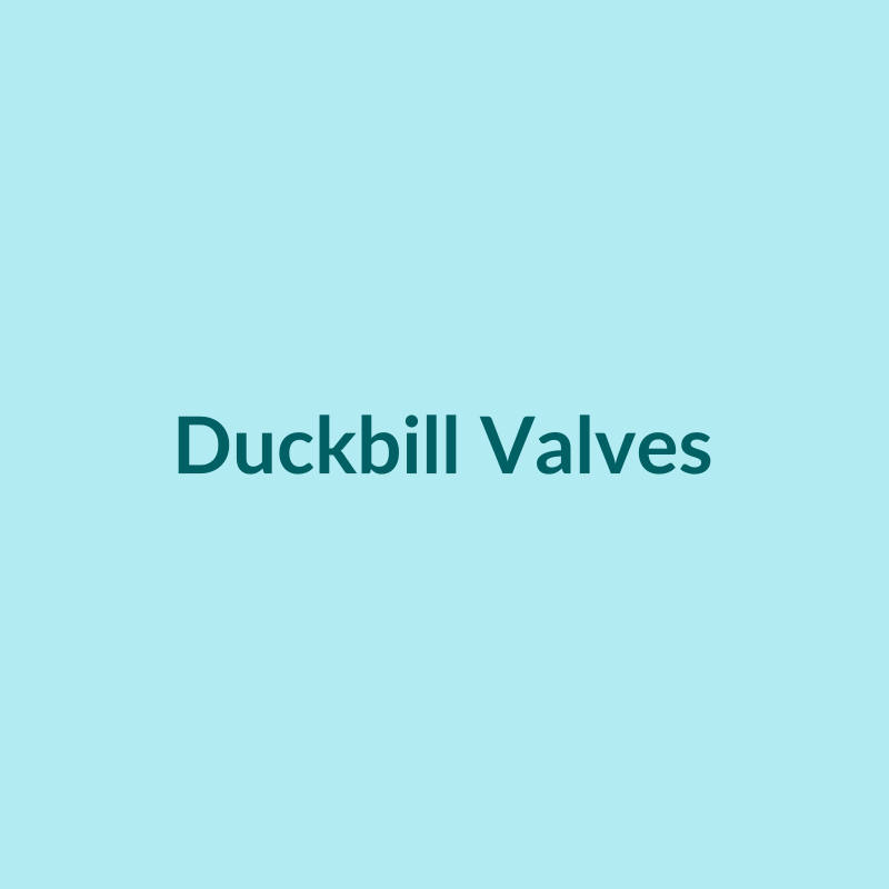 Duckbill valve replacement pack for breast pump