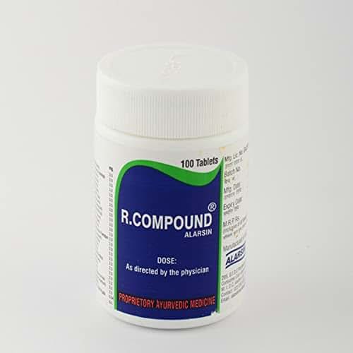 Dmary Alarsin R-Compound Ayurvedic Tablets, 200 Count