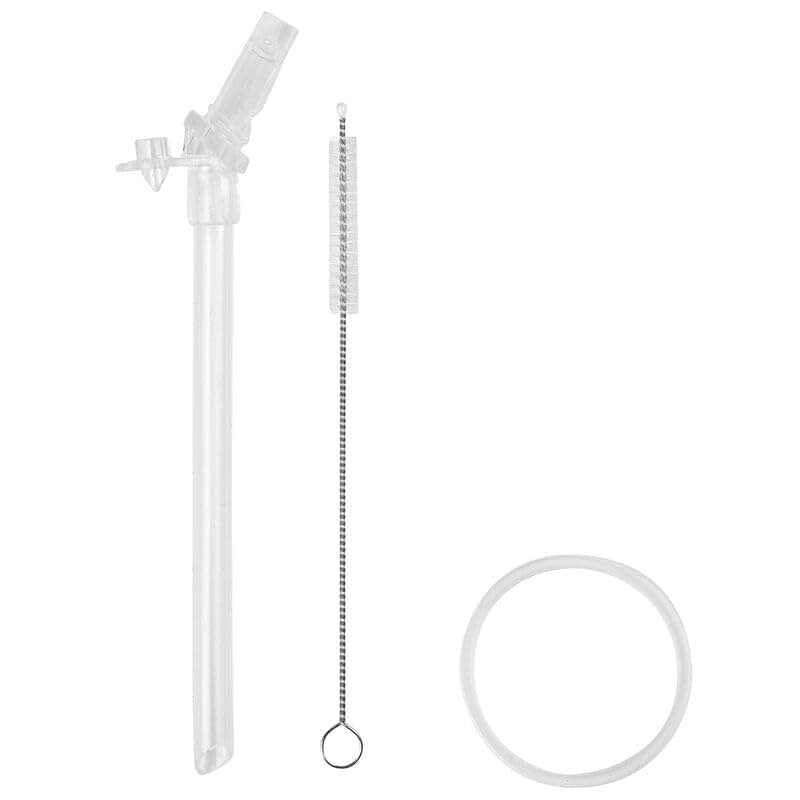 Béaba BEABA Silicone Straw Sippy Cup Straw Kit, Replacement Straw for Stainless Steel Sippy Cup + Straw Sippy Cup