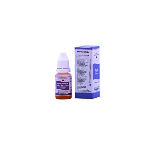 Vaidyaratnam Oushadhasala Anu Thailam (Pack of 2)