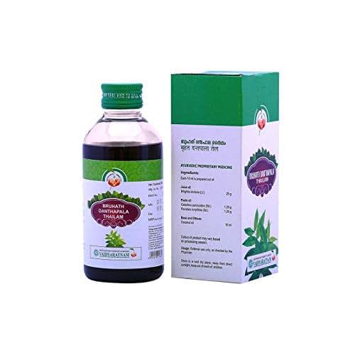 Vaidyaratnam Oushadhasala Bruhath Danthapala Thailam Herbal Supplement