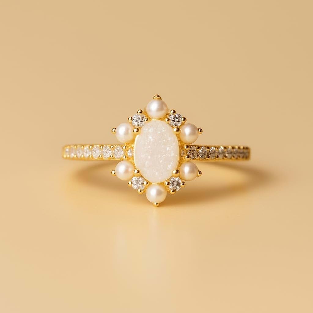 T S Studio DIY Breastmilk Jewelry Kit Adjustable Ring