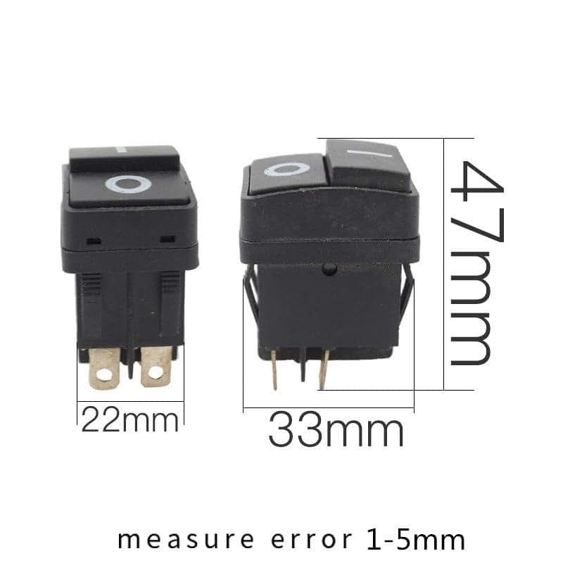 Qzlibefud Boat Rocker Switch 4 Pins On-Off (photo 4)