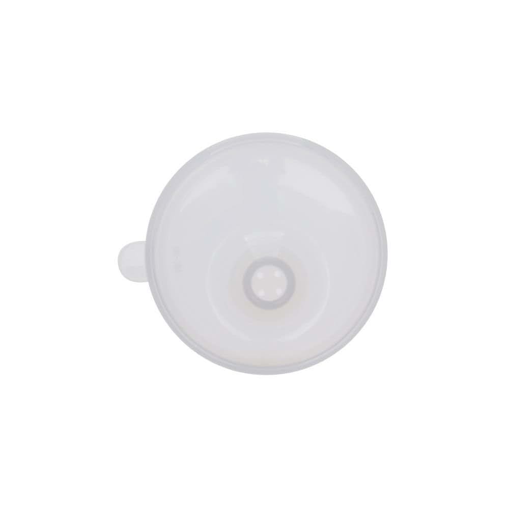 G E T Enterprises LLC Translucent Plastic Reusable Perforated Lid for Sippy Mug, 24 per Case