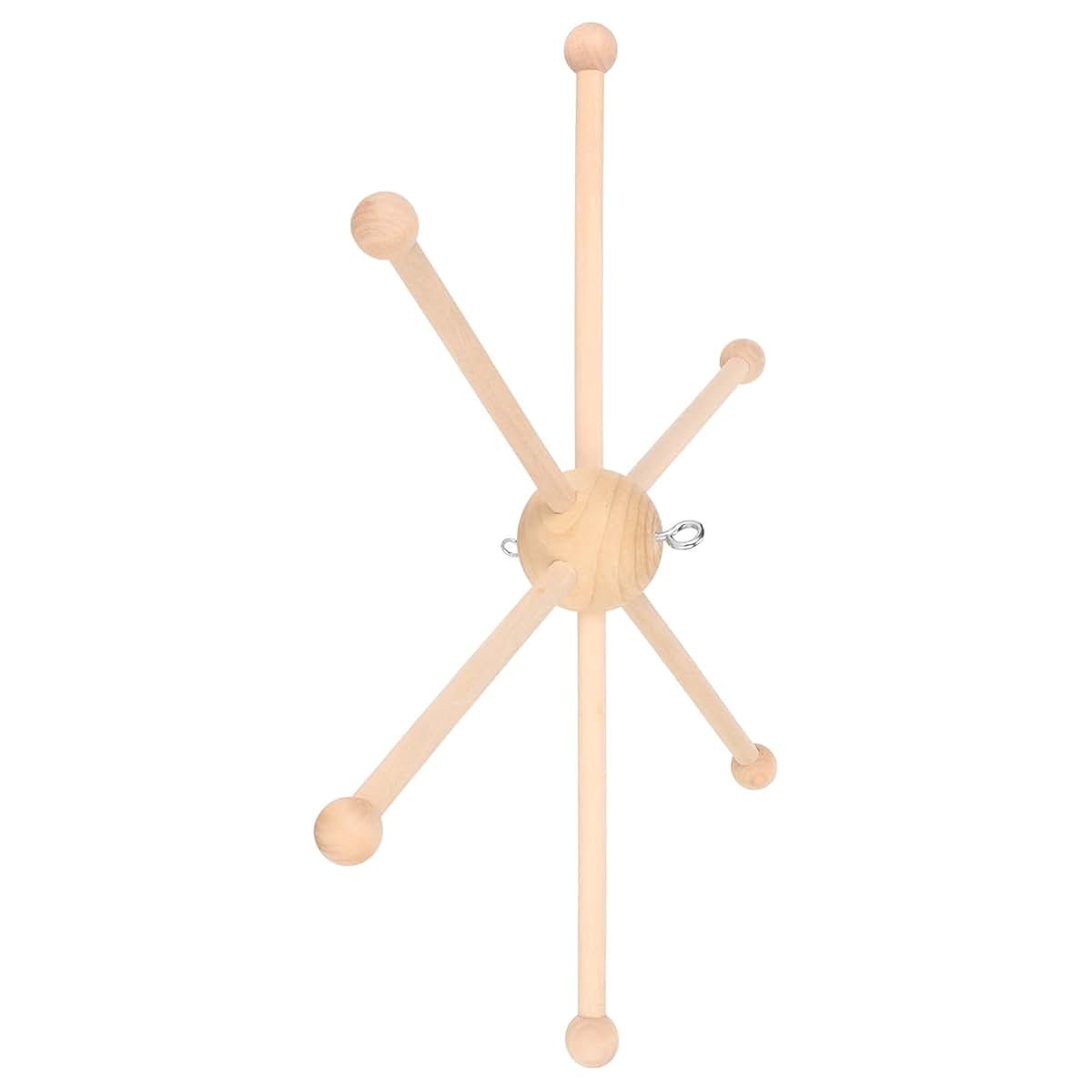 Wooden Baby Crib Mobile Hanger Frame Kit