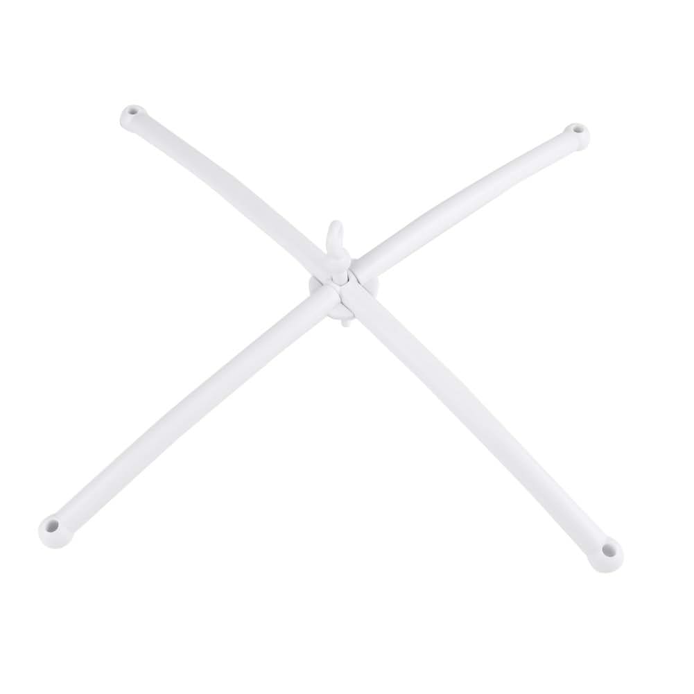 BabyOneStop Baby Crib Mobile Holder Arm Bracket for Crib and Perambulator, White ABS