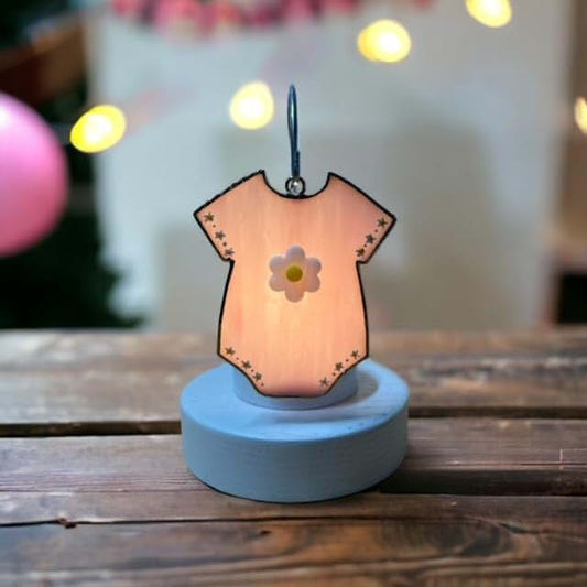 Switchables Glass Cover Girl Onesie Nursery Decor (photo 2)