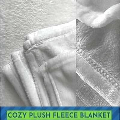 Homelight Personalized Elephant Mom and Baby Blanket Hi Mommy Daddy Grandma Told Me Blanket Gifts for Expecting First
