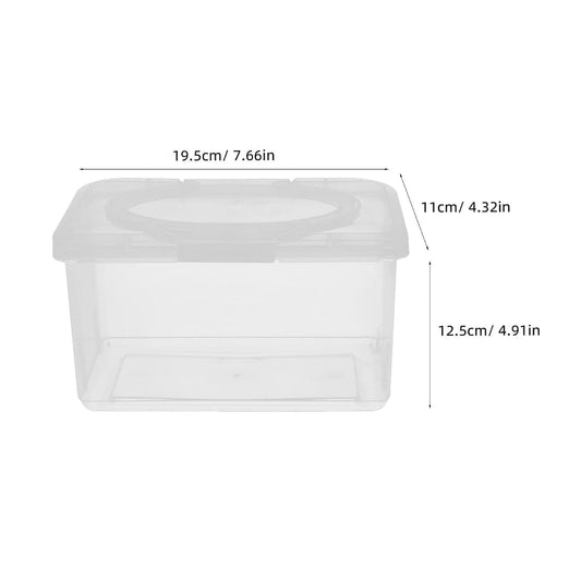 BabyOneStop Wipe Box Dispenser, Clear Refillable Container