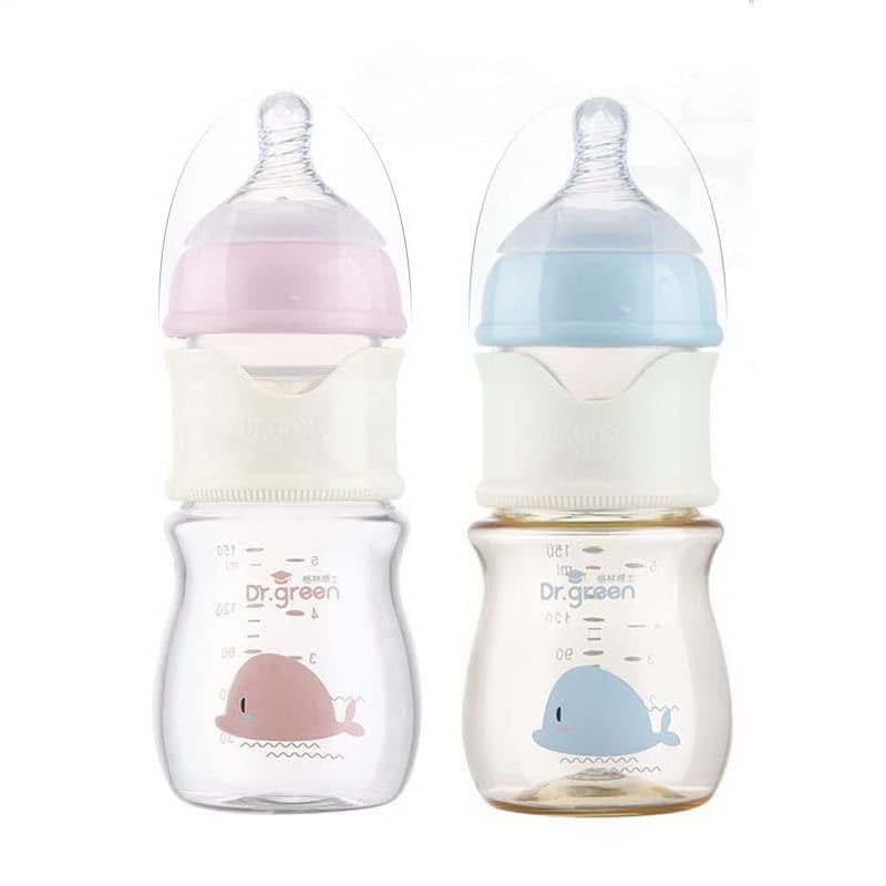 Edlike Baby Glass Feeding Bottle with Formula Dispenser Newborn Portable Trip Quick Flush Milk Bottle with S Nipple (photo 4)