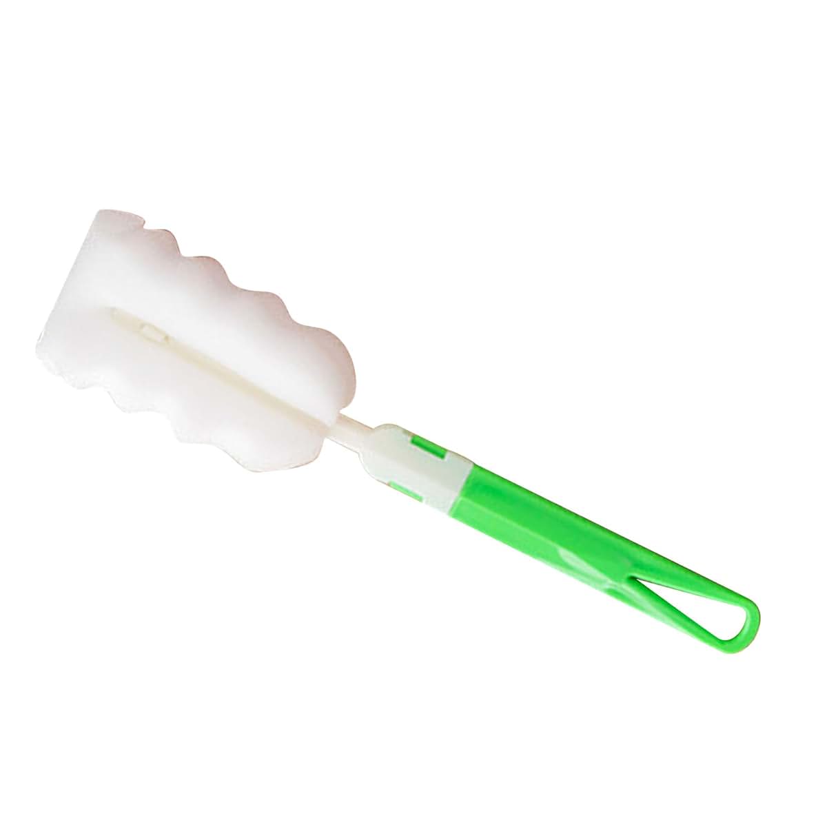 Sponge Cup Brush for Bottles and Cups | Long Handle Cleaner Tool