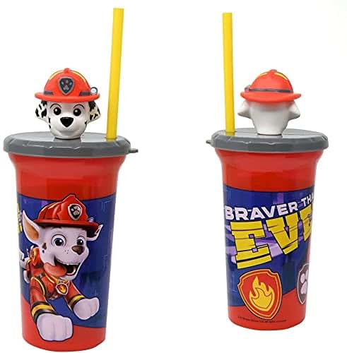 Zak Designs Paw Patrol Movie Marshall 15oz Buddy Sips Cup