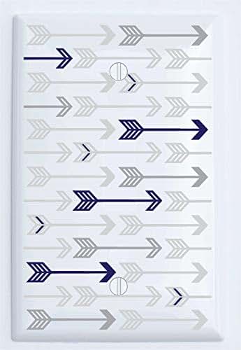 Arrow Print Light Switch and Outlet Covers for Nursery Decor