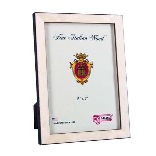 F.G. Galassi Ivory Burl Wood 4x6 Frame