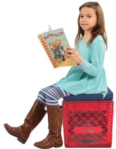 Kindermats And Storage Containers - 6 Pack for Kids Play Area