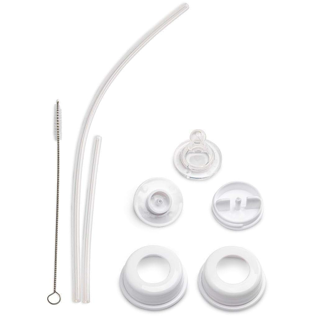 BabyOneStop Hands-Free Baby Bottle With Tube Straw Feeding System 9 Oz