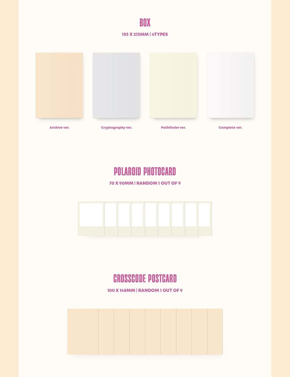 DREAMUS TWICE BETWEEN 1&2 11th Mini Album Archive Version CD+1p Folding Poster On Pack+PhotoBook+1p Polaroid+Crosscode