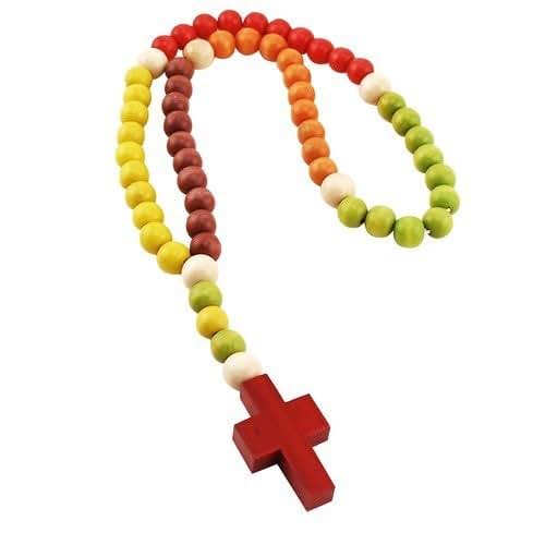 Hirten Wooden Kiddie Rosary 21-Inch Boxed