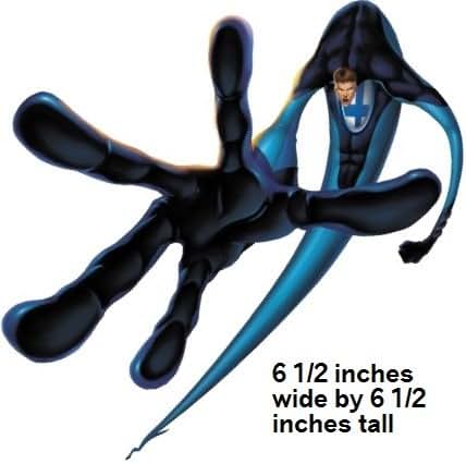 Mr Mister Fantastic 6 Inch Marvel Comics Wall Decal