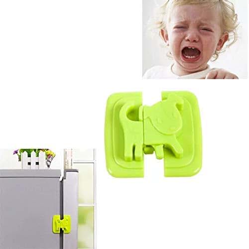 Puppy Shaped Refrigerator Door Lock for Kids and Toddlers