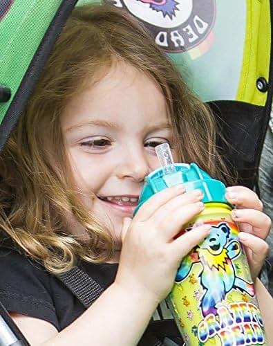 Daphyls Grateful Dead Sippy And Straw Cup Combo