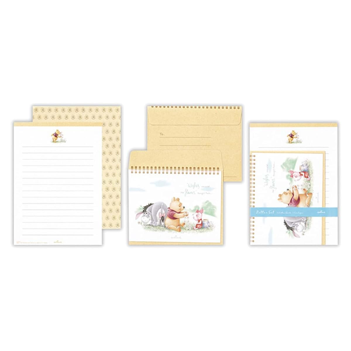 Hallmark Disney Winnie The Pooh Letter Set, Floral Decoration
