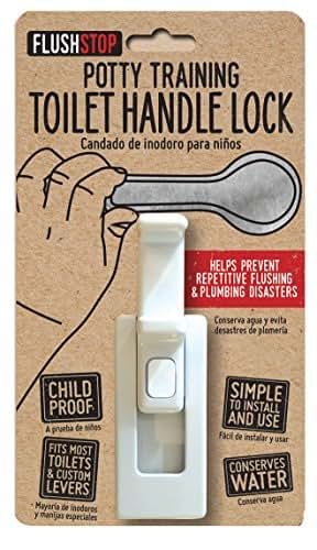 FlushStop Toilet Handle Lock for Toddlers