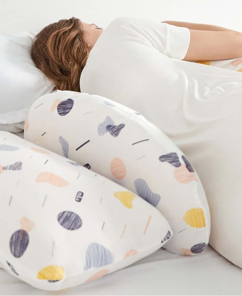 BIENKA Pregnancy Pillow Multifunctional U-Shaped Maternity Pillow. Lumbar Side Sleeper Body Pillow with Removable (photo 4)