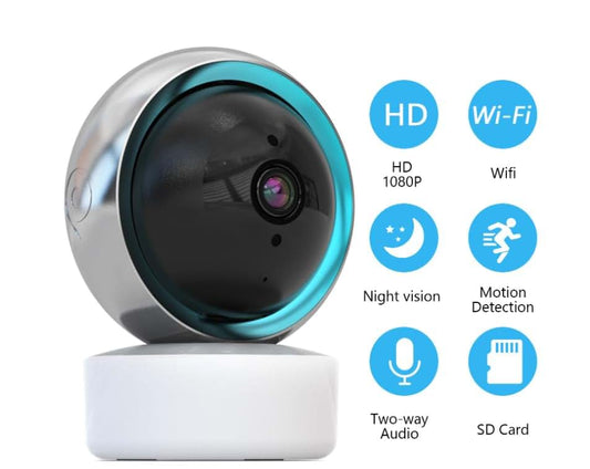 Lolofr 720p Smart Voice 360° Rotating Indoor Camera Monitor (photo 2)