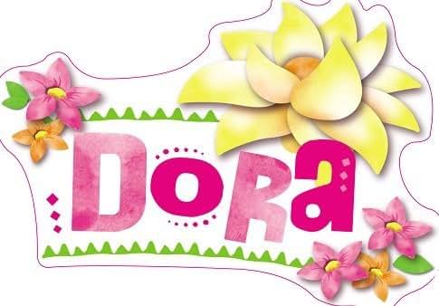 WiggleWalls Dora The Explorer Name Text Vinyl Wall Decal