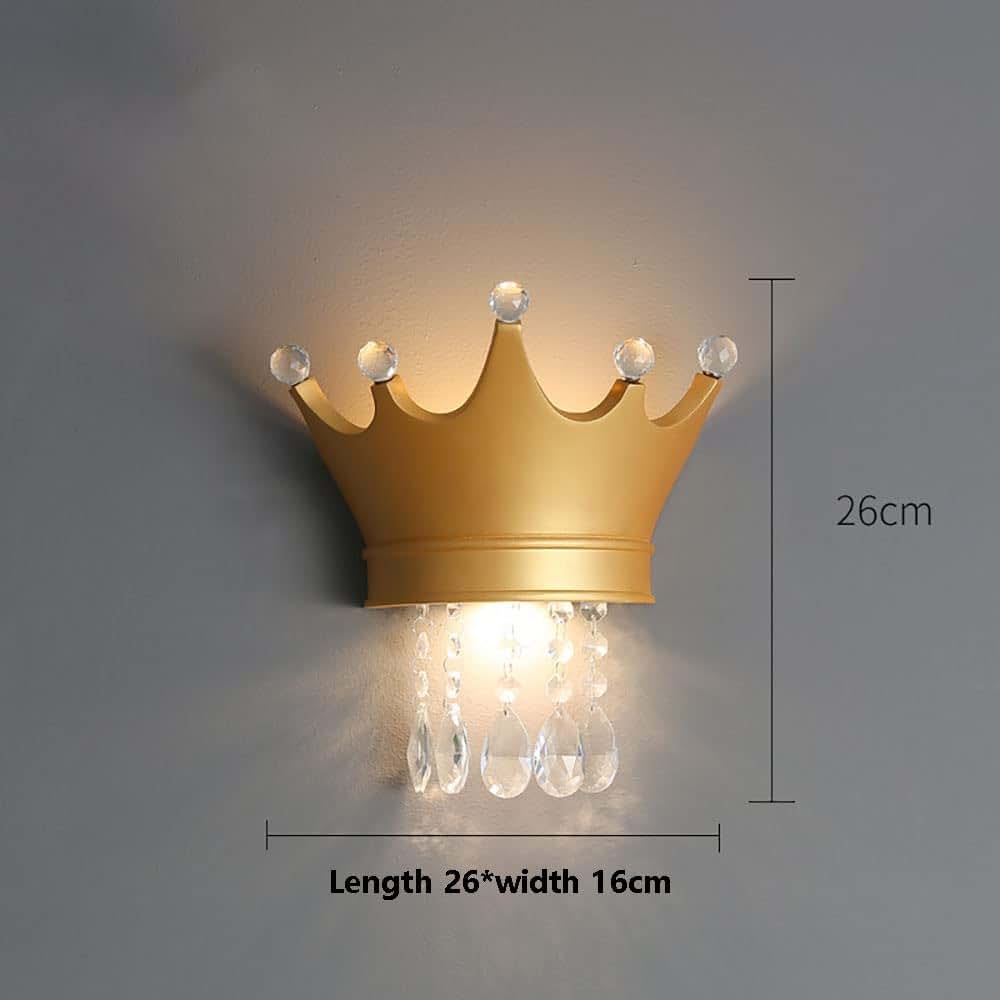 Ouzvi Crown LED Wall Sconce for Kids Room (photo 4)