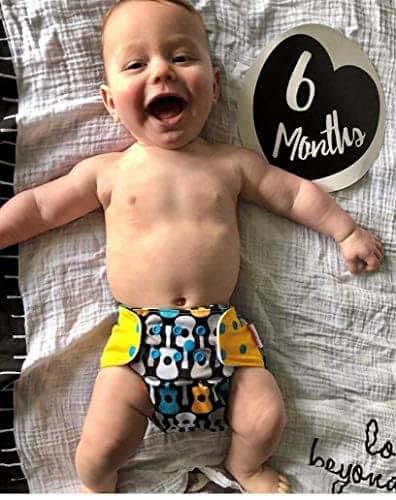 Kawaii Baby 20 One Size Printed Snap Pocket Cloth Diaper Shells