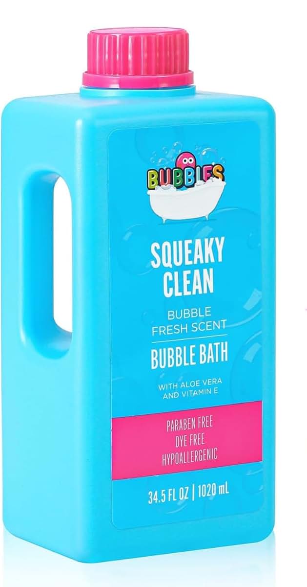 BabyOneStop Body Wash and Shampoo Bubble Bath for Toddlers