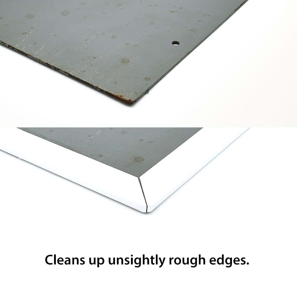 Outwater White Plastic U-Channel 48" Pack of 2