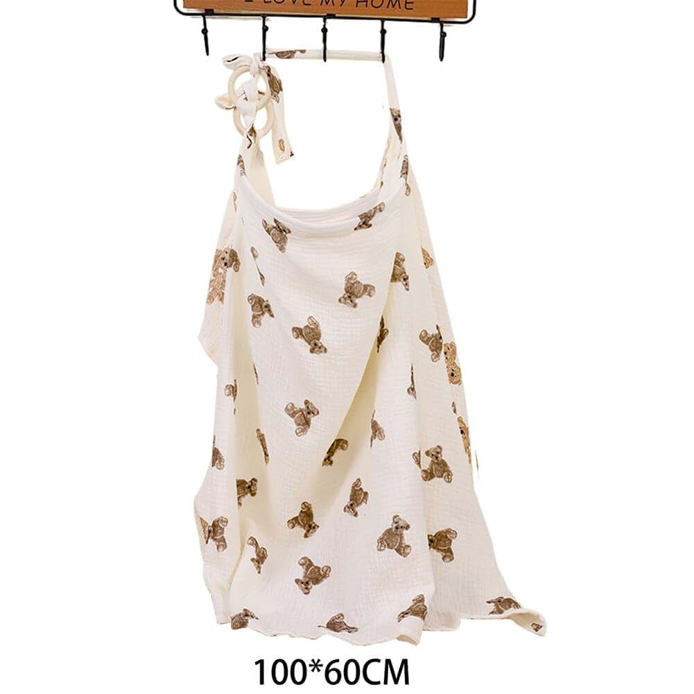 Nursing Cover For Breastfeeding Adjustable Cotton