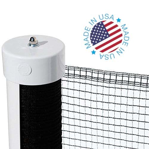Kidkusion Retractable Driveway Guard 12 Ft Adjustable Net Black