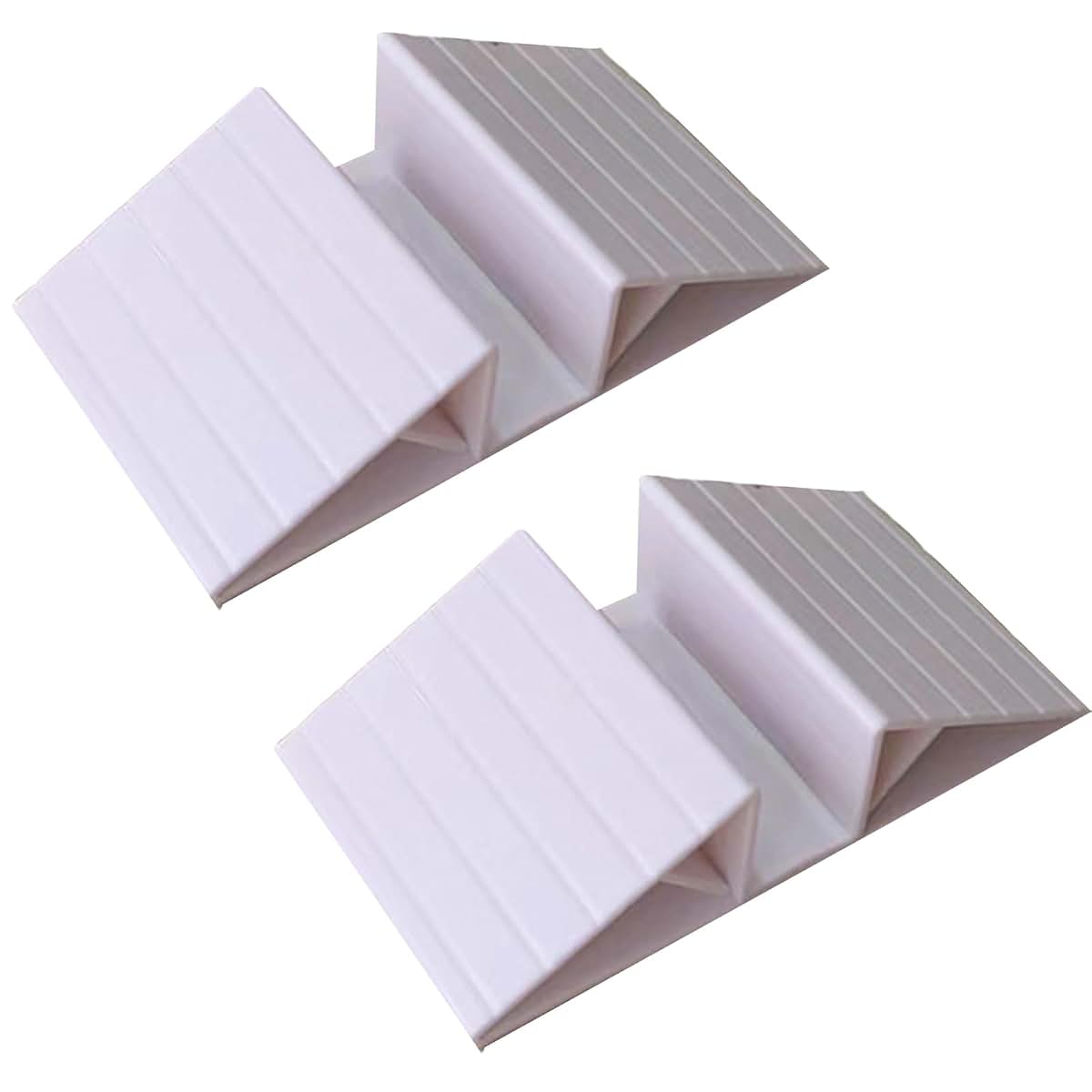 YUSHTPO 2Pc Pet Gate Fence Feet Dog Stable Stand Freestanding Panel Triangular Isolation (photo 4)