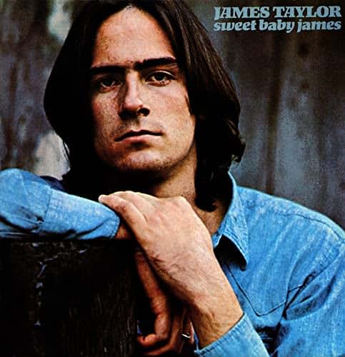Vinylz Art Album Covers - James Taylor - Sweet Baby James (1970) Album Cover Poster 24" x 24"