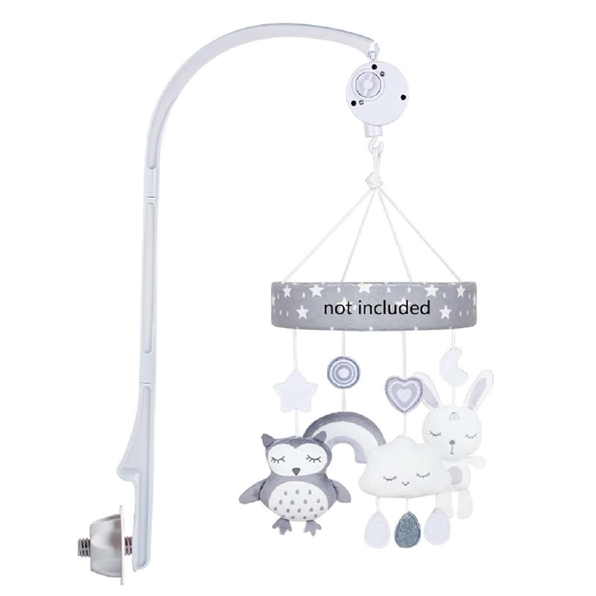 ZHENZQ Baby Crib Mobile Bed Holder Arm Bracket Set (photo 4)