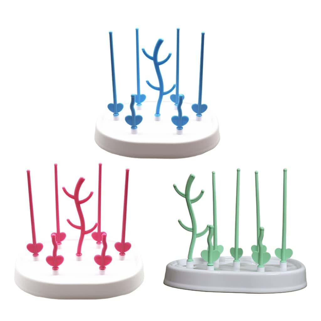 Gllehkt Baby Bottle Drying Rack Foldable