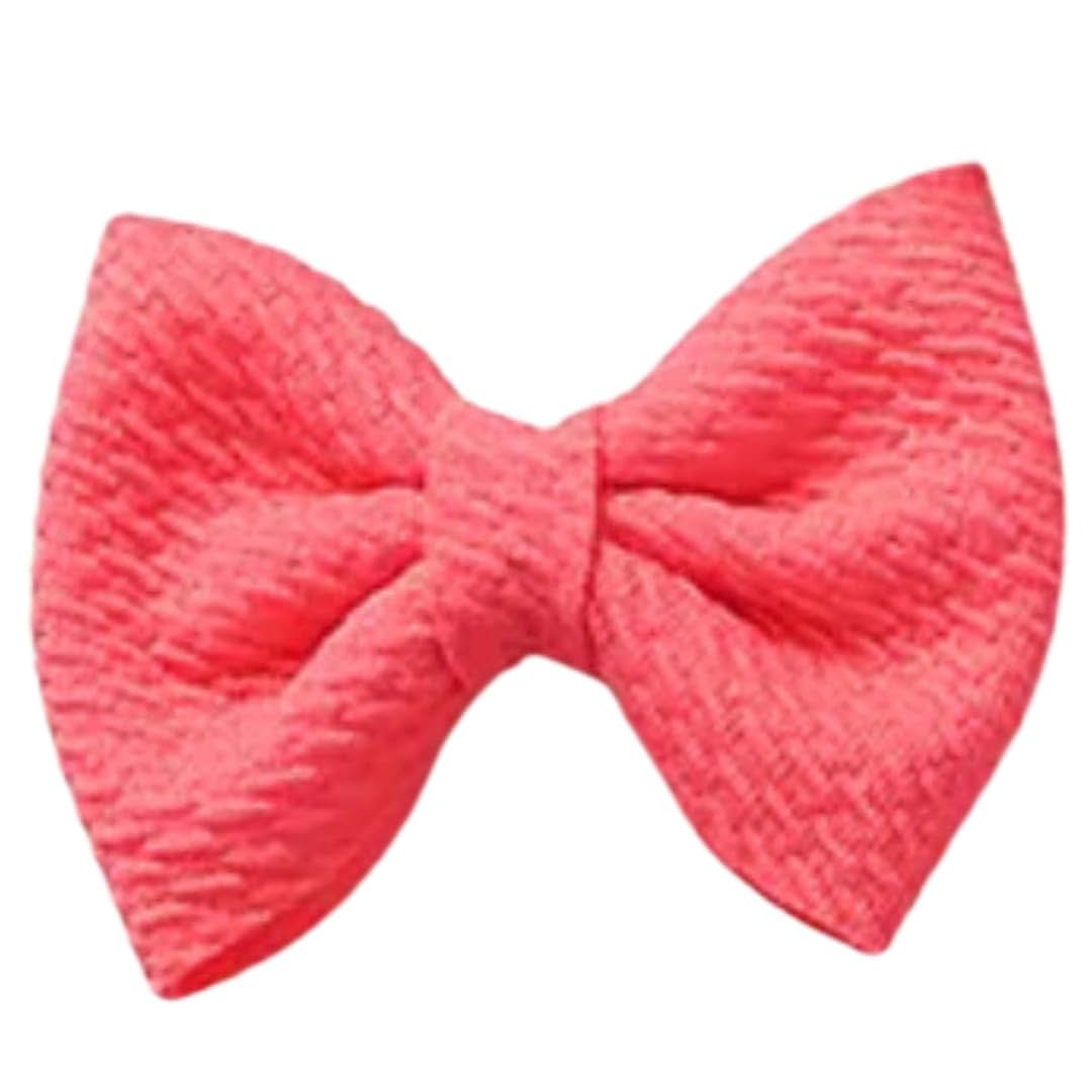 Dnett Designs 40 Pack 3 Inch Waffle Hair Bows With Alligator Clips