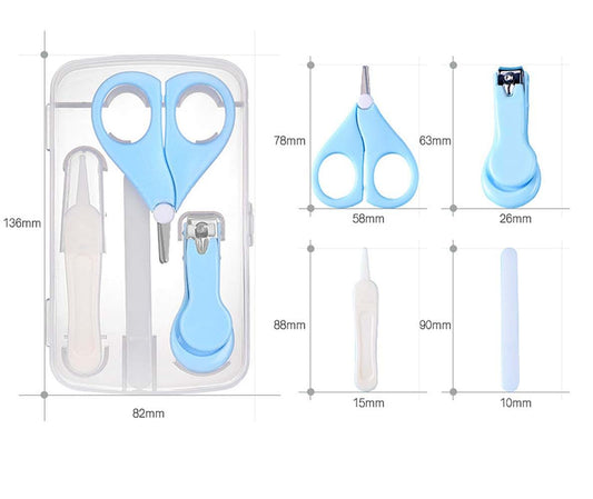 Magik 4-in-1 Baby Grooming Kit Nail Care Set in Pink (photo 2)