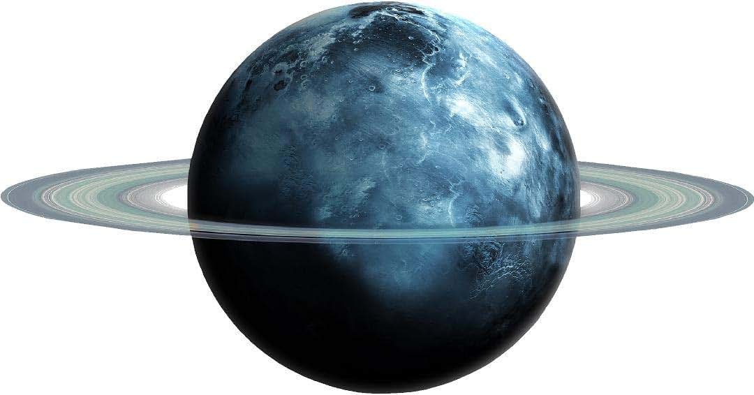 Stickit Graphix Uranus Wall Decal for Nursery & Playroom Decor