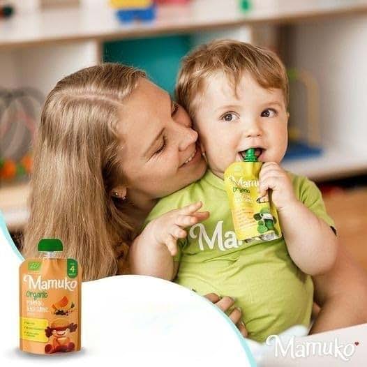 Mamuko Organic Banana And Plum Puree 5 Pack For Infants (photo 4)
