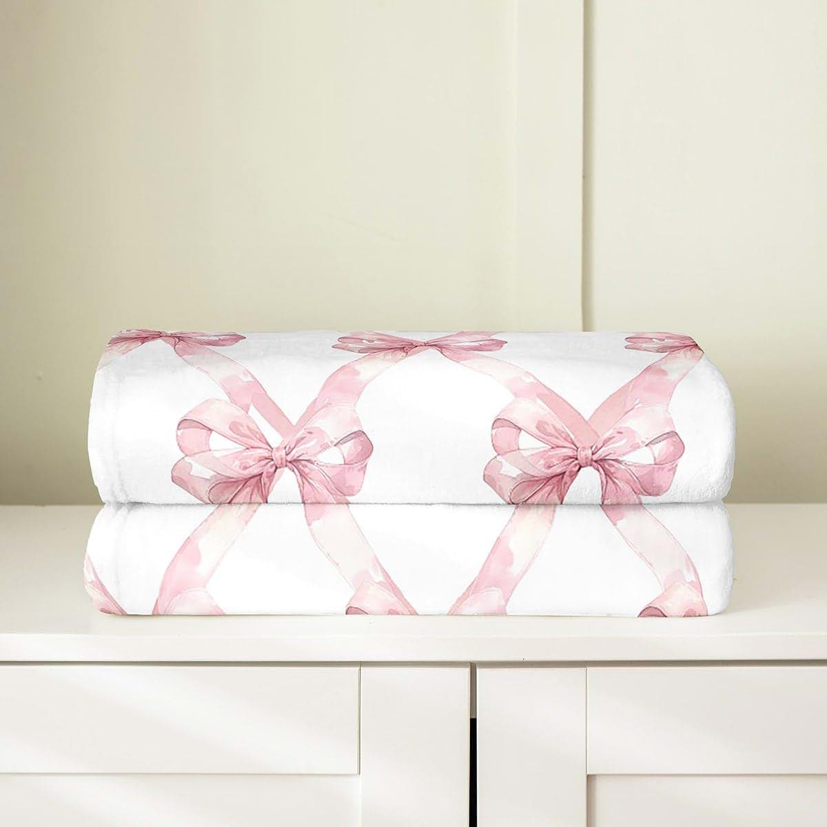 Manfei Flannel Fleece Throw Blanket for Kids & Home Decor