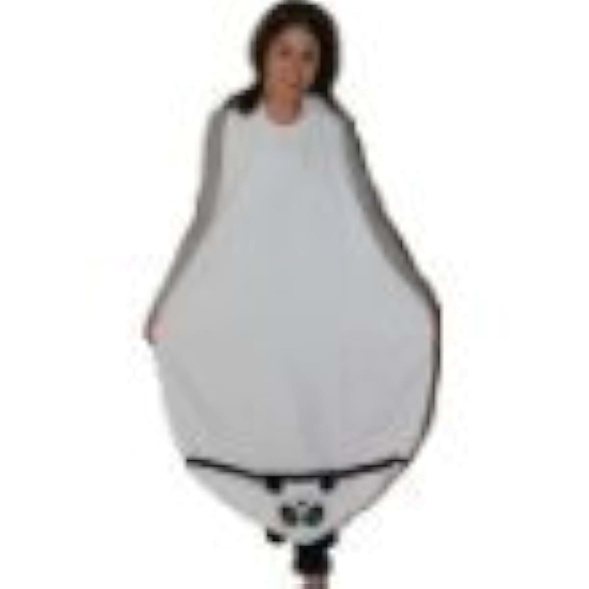 Frenchie Mini Couture Extra Large Hands Free Absorbent Hooded Towel, Panda (photo 3)