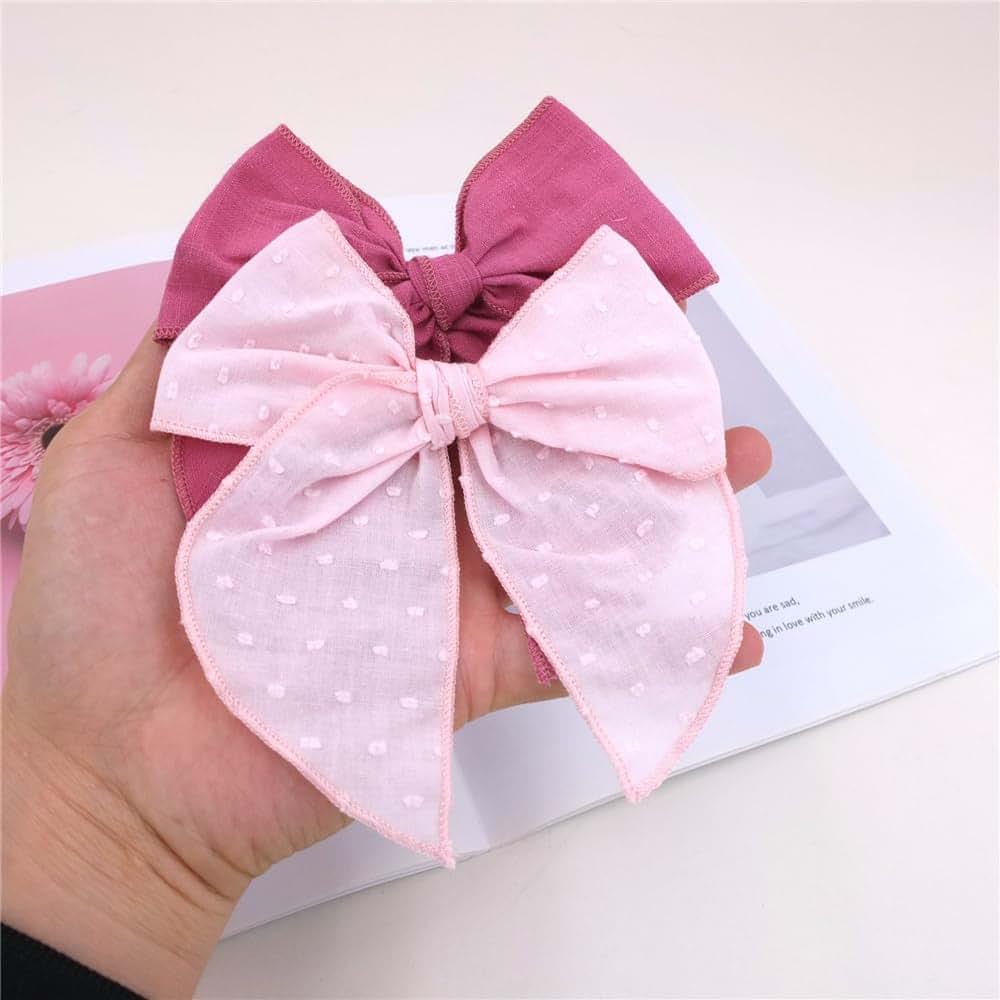 Fable Bow Hair Clip Set for Girls and Women