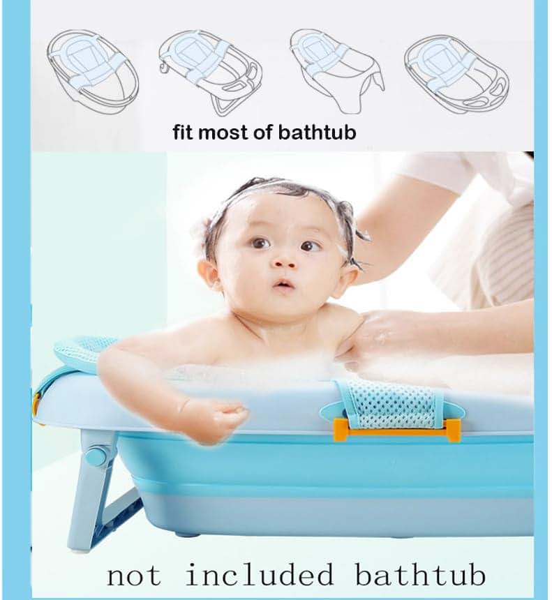Baby Mesh Support Cushion for Infant Bathtub | Breathable Bathing Mat