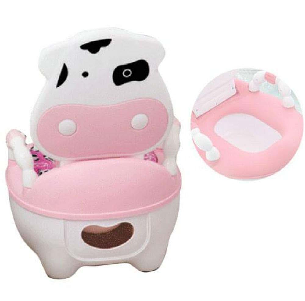 jatech 1 Pc Baby Potty Toilet Bowl Cute Cartoon Training Pan Toilet Seat Children Bedpan Portable Urinal Comfortable