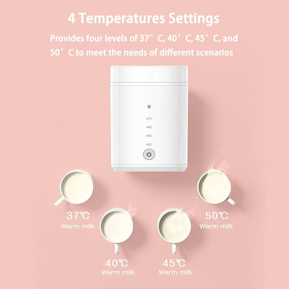Portable Dual Mode Milk Bottle Warmer for Travel Use